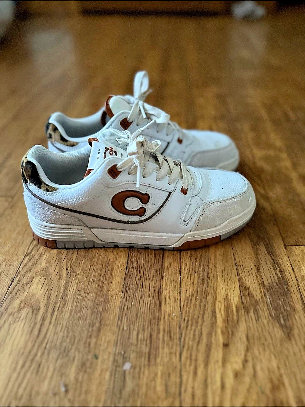 Coach Citysole Court Sneaker Women's Leather Sneakers White & Brown